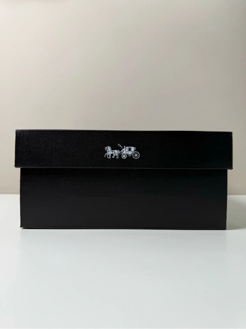 Coach | Empty Shoe Box Gift Box with Lid | Black